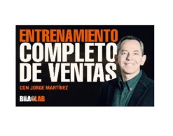 Entrenamiento completo de Ventas – Jorge Martinez
