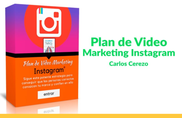 Plan de Video Marketing Instagram – Carlos Cerezo