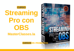 Curso Streaming Pro com OBS – MasterClasses.la