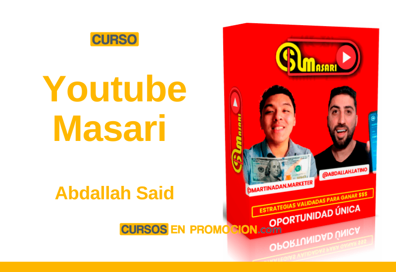 Curso Youtube Masari 2020 – Abdallah Said