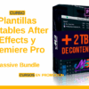 Pack de Plantillas Editables After Effects y Premiere Pro