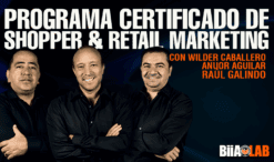 Programa certificado Shopper y Retail Marketing – Raul Galindo