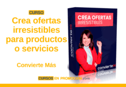 Curso Crea ofertas irresistibles para productos o servicios – Convierte Más